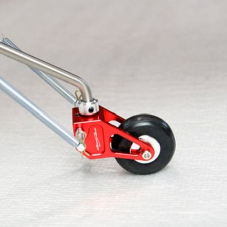 TITANIUM TAIL ASSEMBLY (RED) 40% SIZE