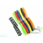FC 10X4.5 Propeller Set (1 x clockwise,1 x counter clockwise) quadcopter ORANGE 
