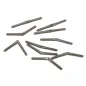 PIVOT & ROUND HINGES (x10) D4.5xL67mm