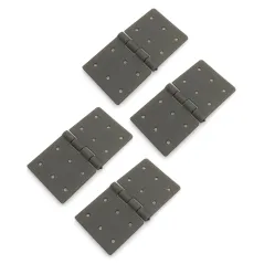 NYLON PINNED HINGES-GREY (X4) L20xW36MM