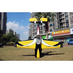 LASER 67IN CF BLACK/YELLOW/WHITE (05)