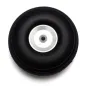 PU WHEEL WITH ALUMINIUM HUB 3.5IN 56g