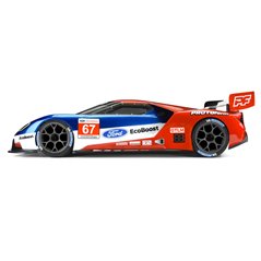 1/10 Ford GT LW Clear Body: 190mm Touring Car with LP shock
