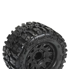 1/10 Trencher HP BELTED F/R 2.8" MT Tires Mounted 12mm Blk R