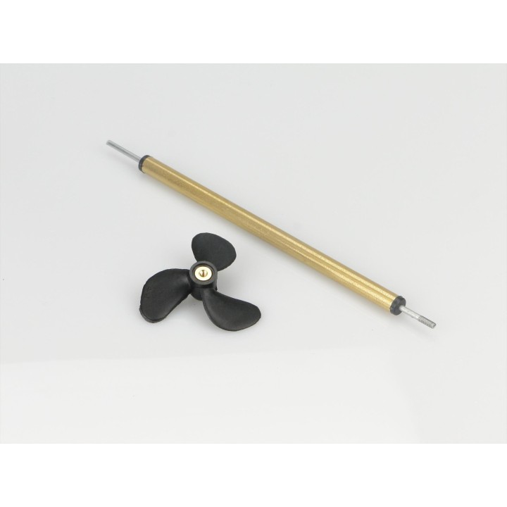 RACTIVE Prop 3BL 40mm / Shaft 100mm (4") H-RMA3045/S40