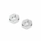 Clamping Front Wheel Hexes, Aluminum: 22S