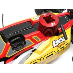 1/8 8IGHT 4WD Nitro Buggy RTR, Red/Yellow
