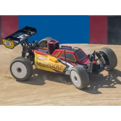 1/8 8IGHT 4WD Nitro Buggy RTR, Red/Yellow