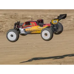 1/8 8IGHT 4WD Nitro Buggy RTR, Red/Yellow