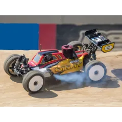 1/8 8IGHT 4WD Nitro Buggy RTR, Red/Yellow