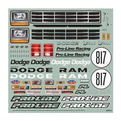1/10 1984 Dodge Ram 1500 Race Truck Clear Body: Short Course