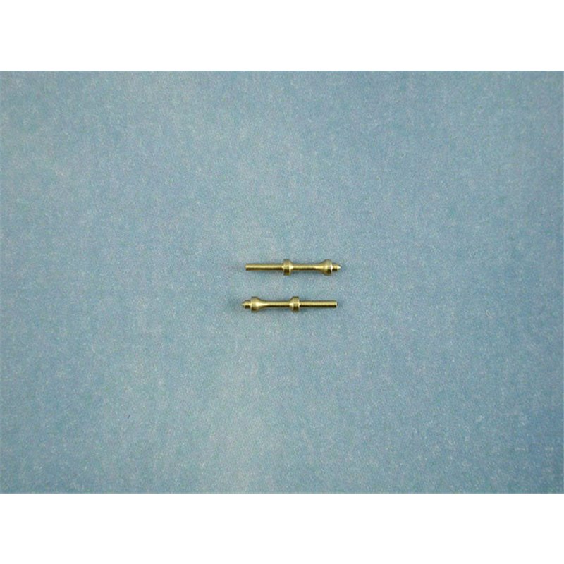 0 Hole Capping Stanchion, Brass 5mm (pk10)