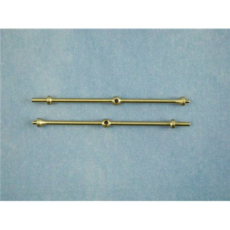 1 Hole Capping Stanchion, Brass 35mm (pk10)