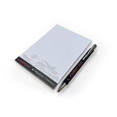 Logic RC Black Pen & Notepad