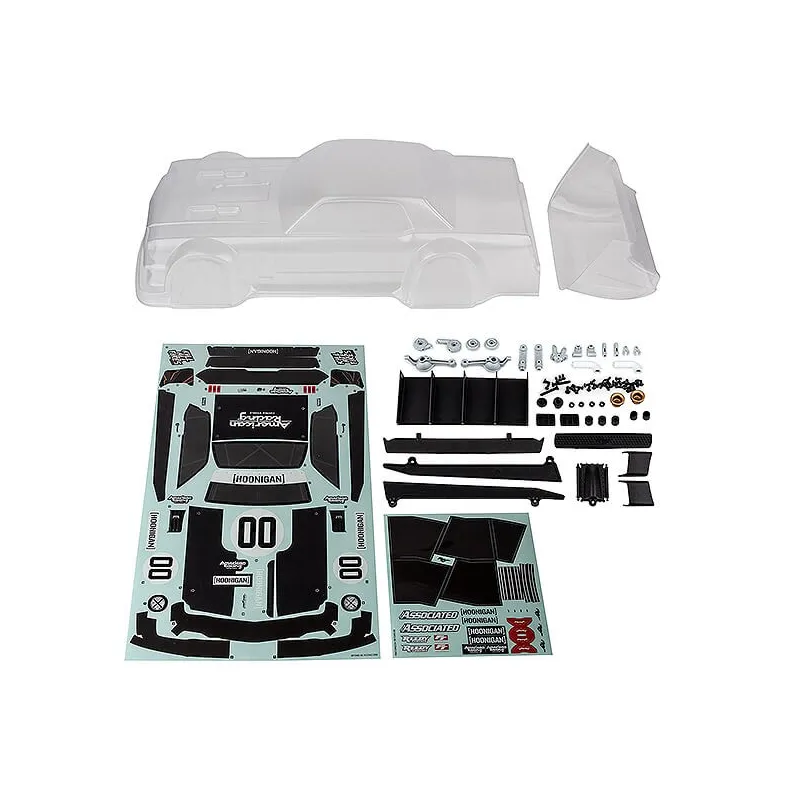 TEAM ASSOCIATED APEX 2 HOONICORN BODY SET CLEAR