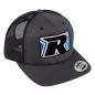 REEDY 2022 TRUCKER HAT FLAT BILL CHARCOAL/BLACK REEDY 2022 TRUCKER HAT FLAT BILL CHARCOAL/BLACK
