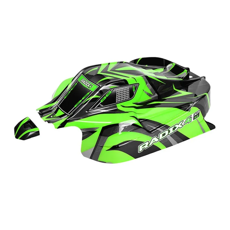 CORALLY POLYCARBONATE BODY RADIX 4 XP PAINTED CUT 1 PC