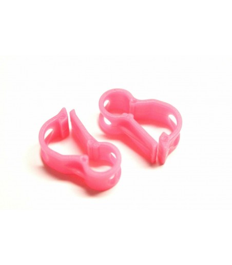 5mm Fuel Line Tubing Clamp pink