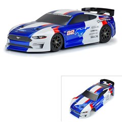 1/8 2021 Ford Mustang Painted Body (Blue): Vendetta & Infrac