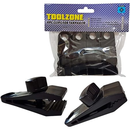 Tarpaulin Clips Clamps Sheet Clip Clamp 4pc Set