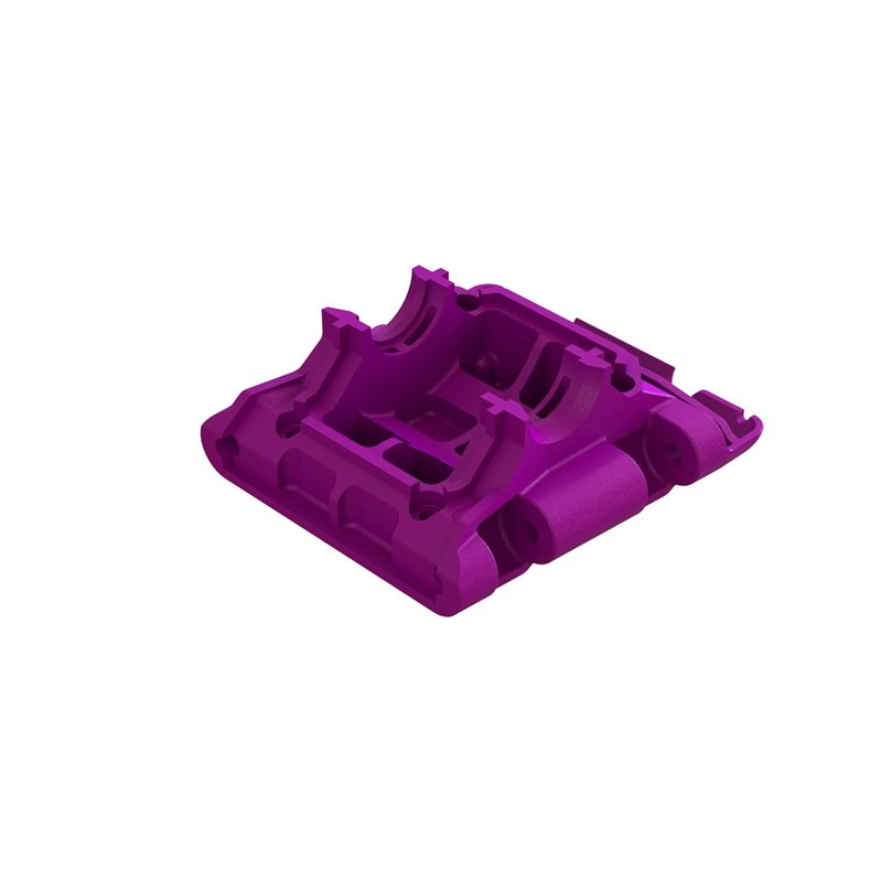 Rear Lower Skid/Gearbox Mount (1pc) - Purple