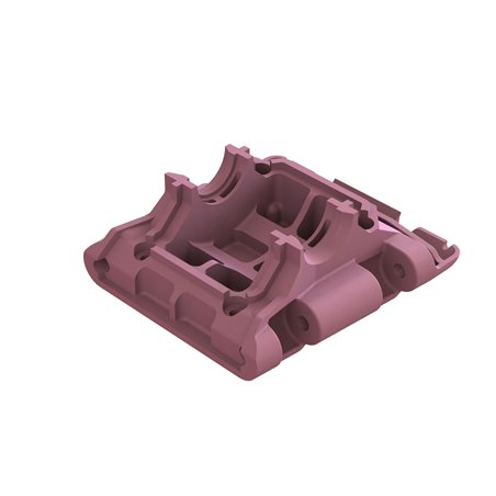Rear Lower Skid/Gearbox Mount (1pc) - Pink