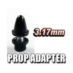 Midnight Blue Motor Prop Adapter 3.17mm Shaft (COLLET TYPE)