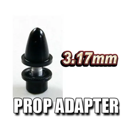 Midnight Blue Motor Prop Adapter 3.17mm Shaft (COLLET TYPE)