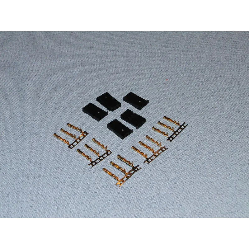 FUSION Futaba Plug Set (Gold Pins) 5pcs O-FS-FUTM/05