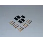 FUSION Futaba Plug Set (Gold Pins) 5pcs O-FS-FUTM/05