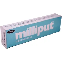 Milliput TURQUISE BLUE Two part, cold setting epoxy filler.