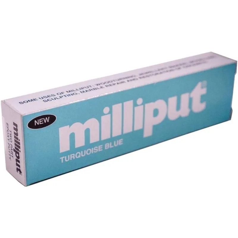 Milliput TURQUISE BLUE Two part, cold setting epoxy filler.