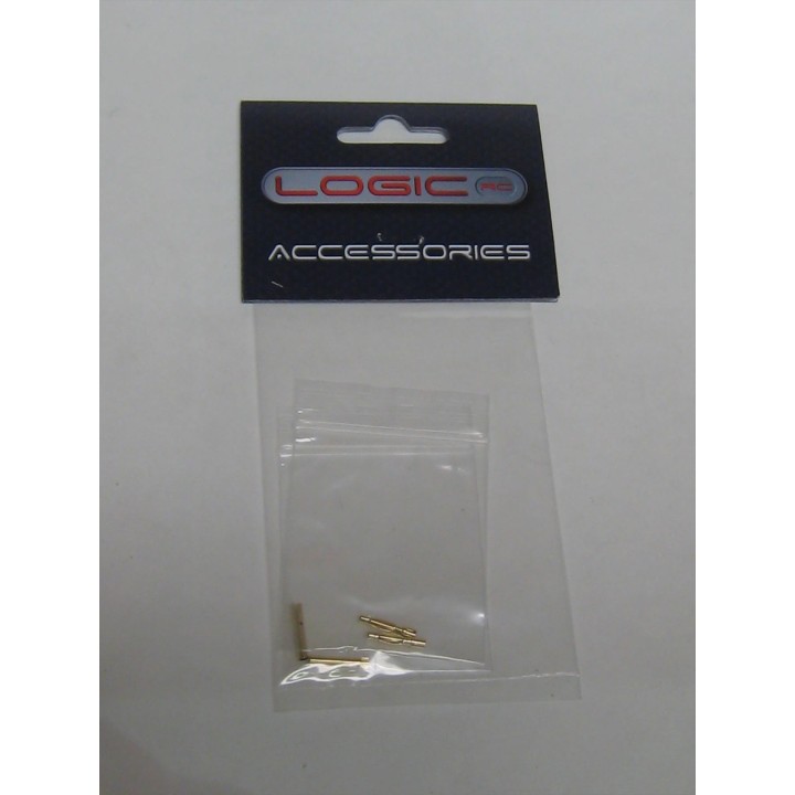 FUSION 2.0mm Gold Connector Set 2prs O-FS-GC02/02