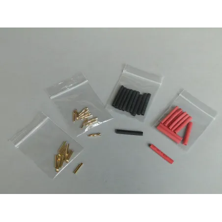 FUSION 2.0mm Gold Connector Set 10prs O-FS-GC02/10