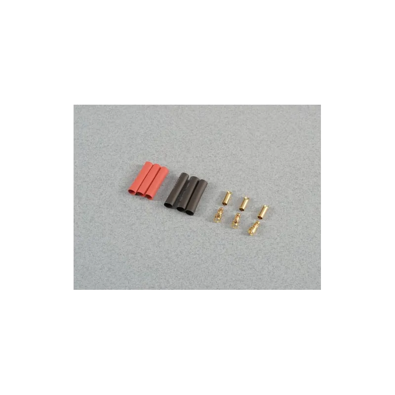 FUSION 3.5mm Gold Connector Set 3prs O-FS-GC03/03