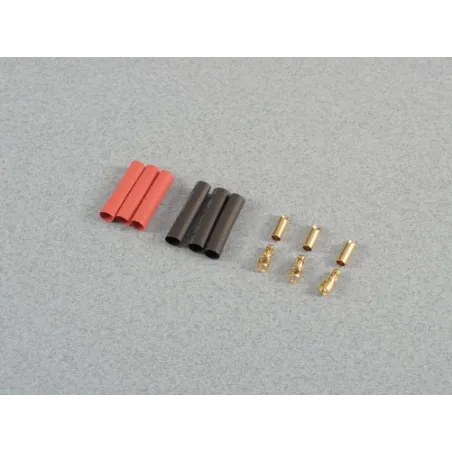 FUSION 3.5mm Gold Connector Set 3prs O-FS-GC03/03