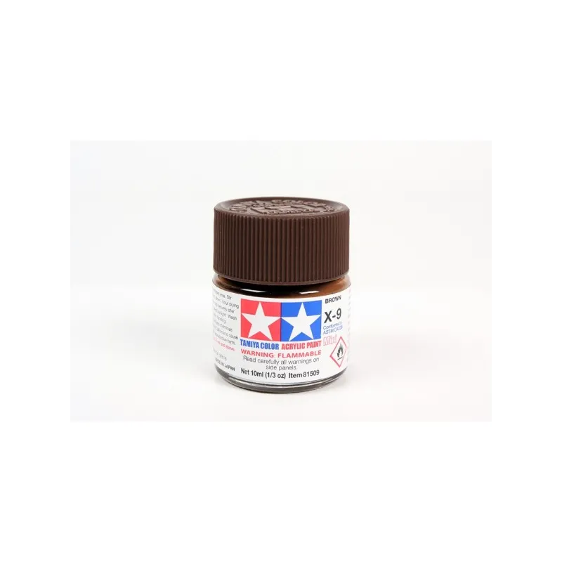 TAMIYA Acrylic Mini X-9 Brown