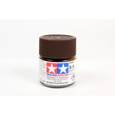 TAMIYA Acrylic Mini X-9 Brown