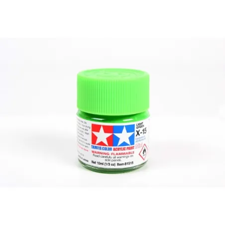 TAMIYA ACRYLIC MINI X-15 LIGHT GREEN
