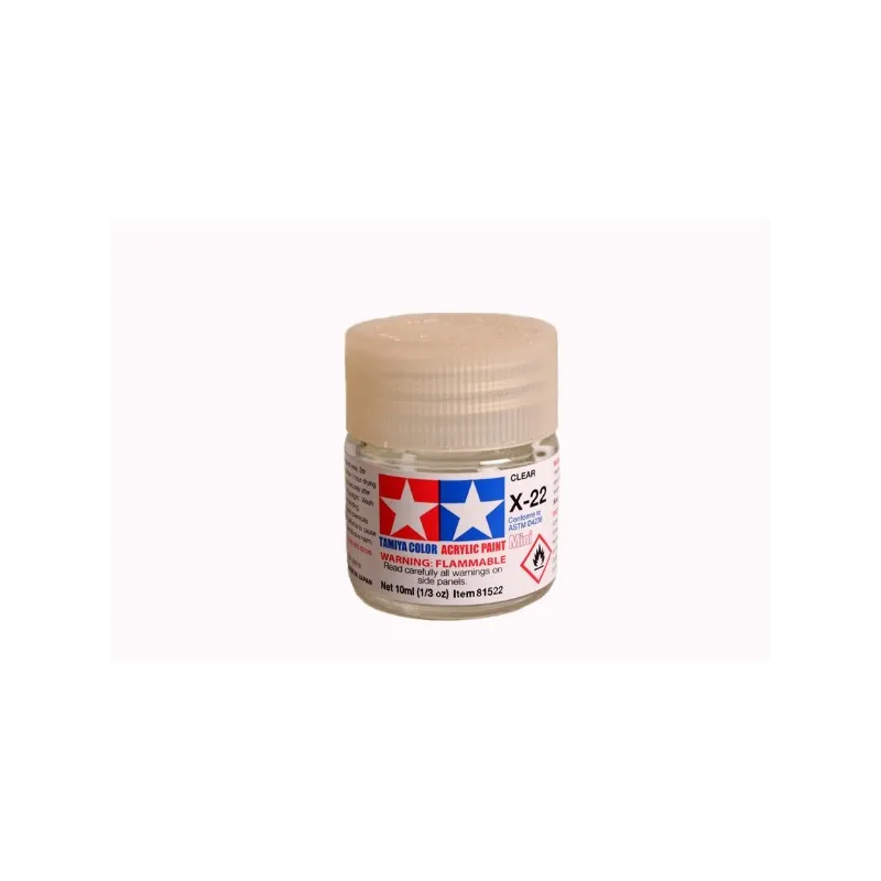 TAMIYA Acrylic Mini X-22 Clear