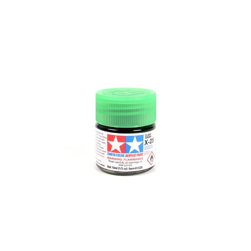 TAMIYA Acrylic Mini X-25 Clear Green