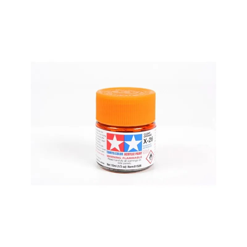 TAMIYA Acrylic Mini X-26 Clear Orange