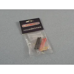 FUSION 4.0mm Gold Connector Set 2prs O-FS-GC04/02