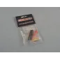 FUSION 4.0mm Gold Connector Set 2prs O-FS-GC04/02