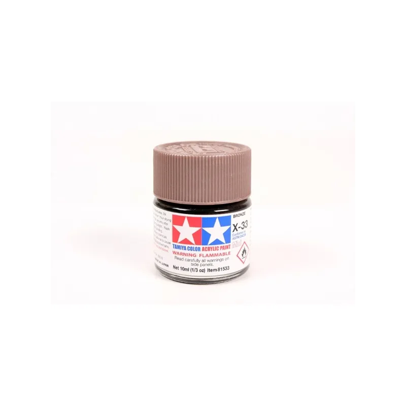 TAMIYA Acrylic Mini X-33 Bronze