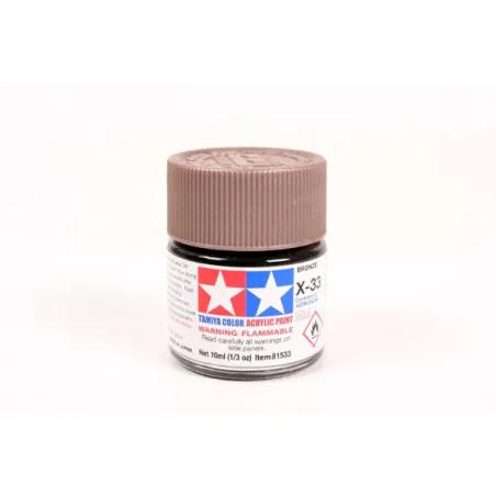 TAMIYA Acrylic Mini X-33 Bronze