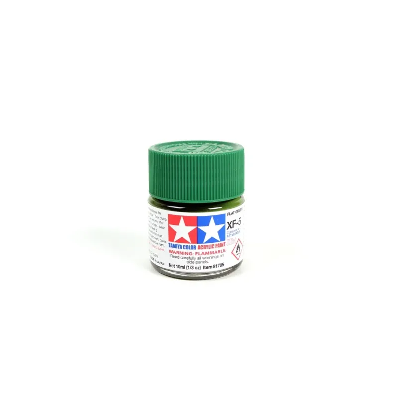 TAMIYA Acrylic Mini Xf-5 Flat Green