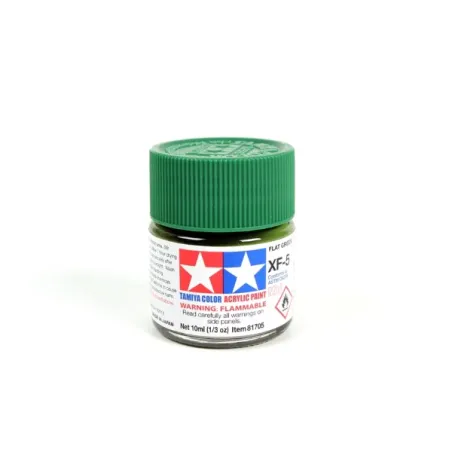 TAMIYA Acrylic Mini Xf-5 Flat Green