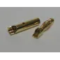 FUSION 4.0mm Gold Connector Set 2prs O-FS-GC04/02