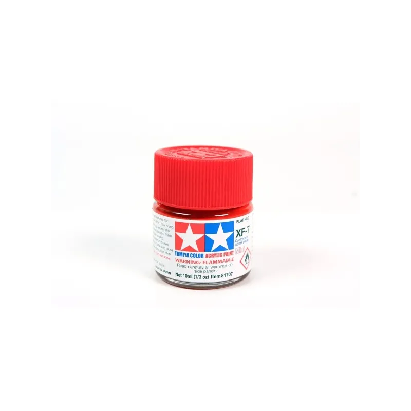 TAMIYA Acrylic Mini Xf-7 Flat Red
